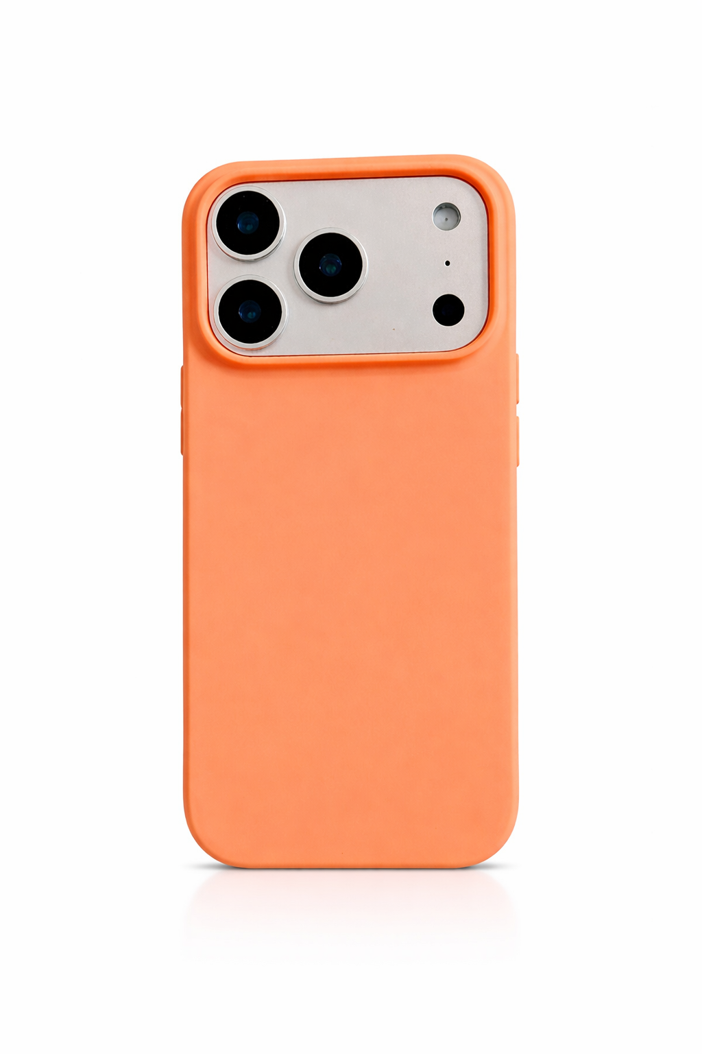 Husă Silicon Portocalie iPhone 17 Pro Max – Protecție Premium, Finish Mat